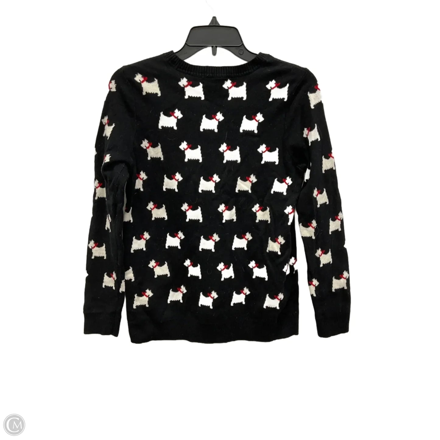 Sweater By Charter Club In Black, Size: M
