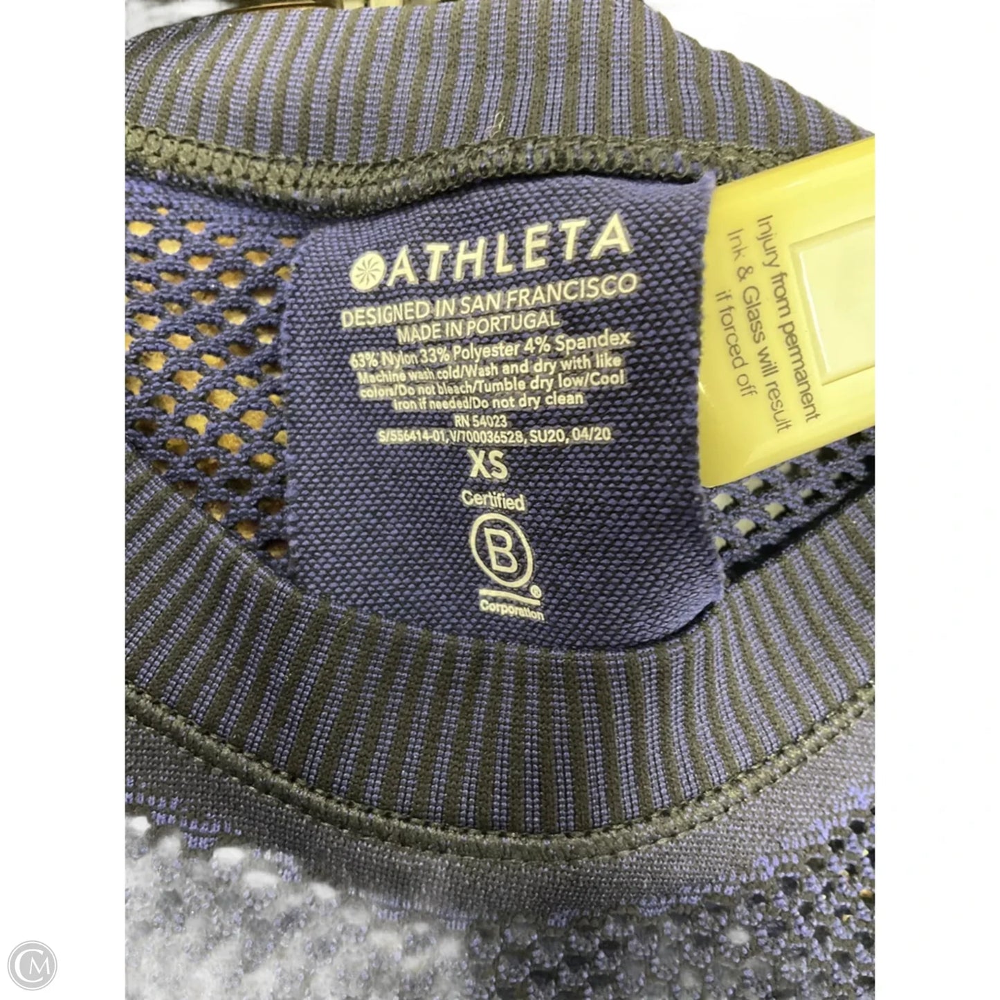 Athletic Tank Top By Athleta In Blue, Size: M