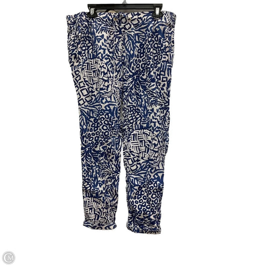 Pants Designer By Lilly Pulitzer In Blue, Size: Xl