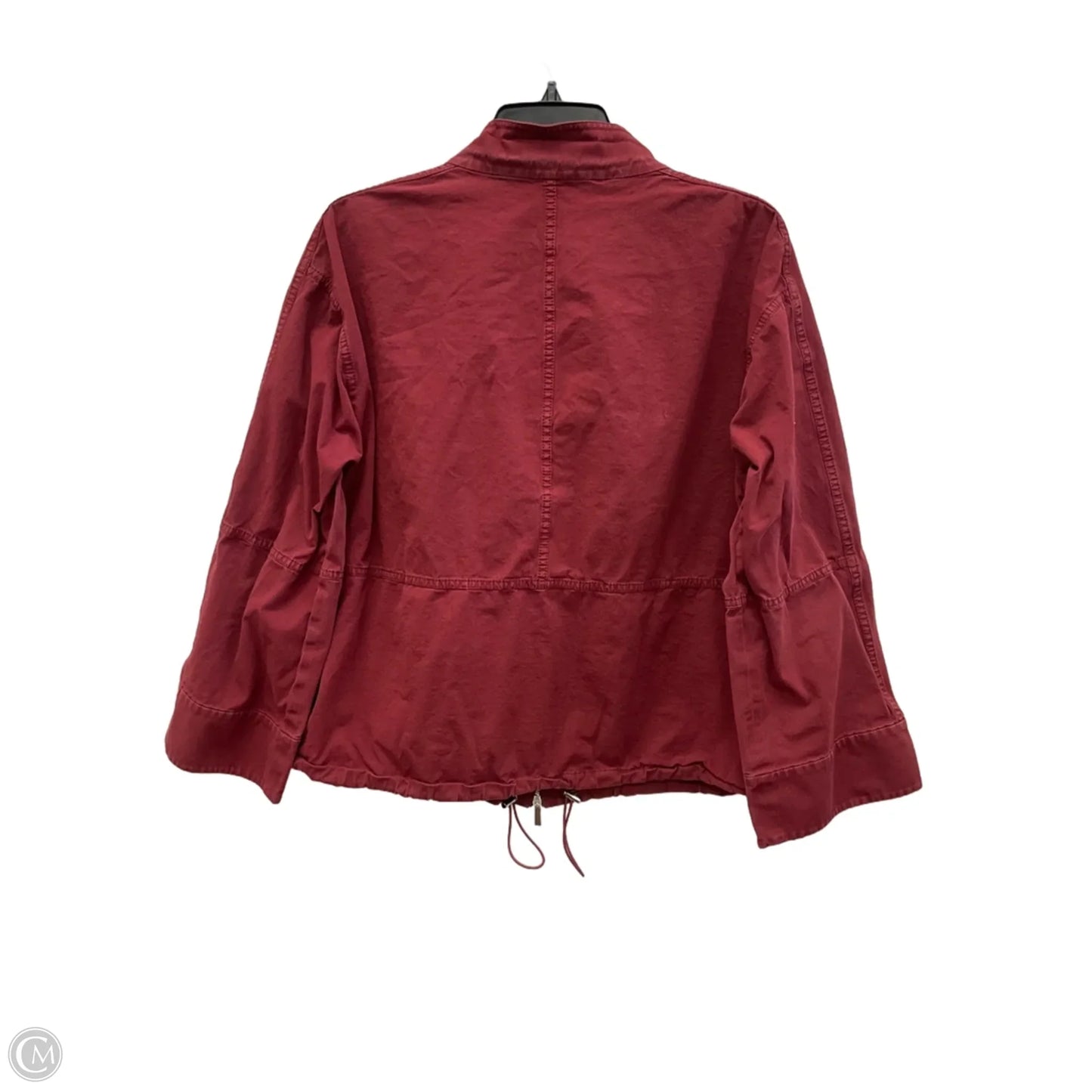 Jacket Designer By Lafayette 148 In Red, Size: L