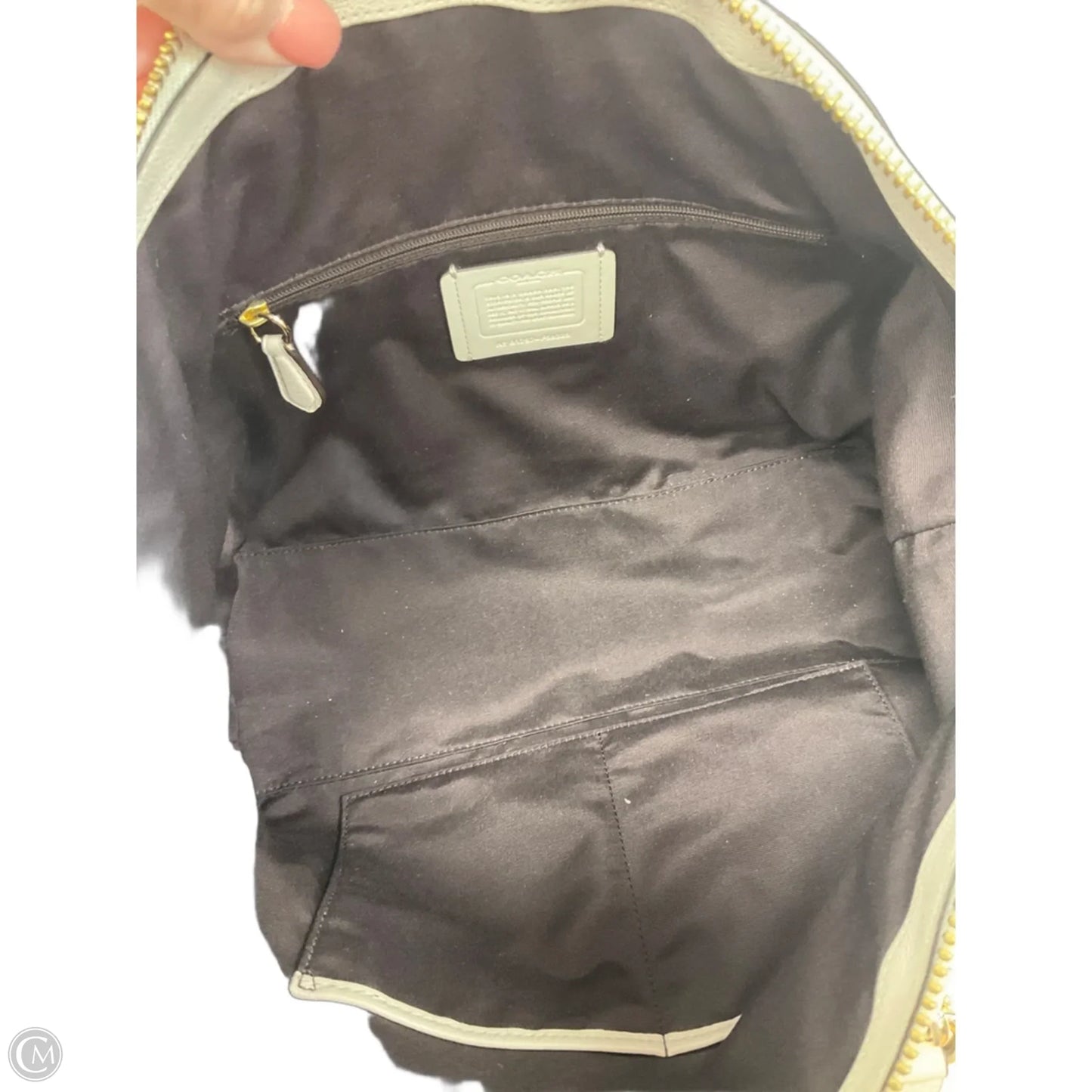 Handbag Designer By Coach, Size: Large