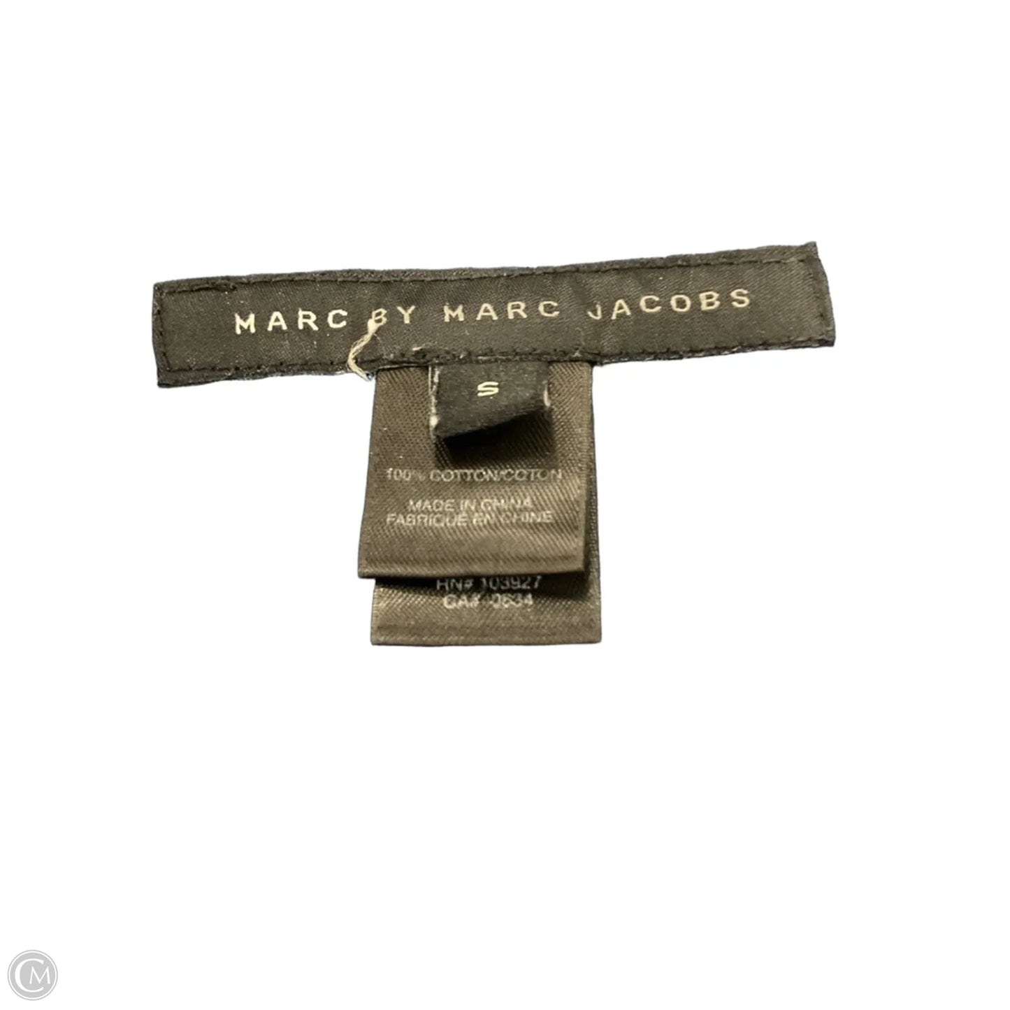 Jacket Designer By Marc By Marc Jacobs In Blue Denim, Size: S