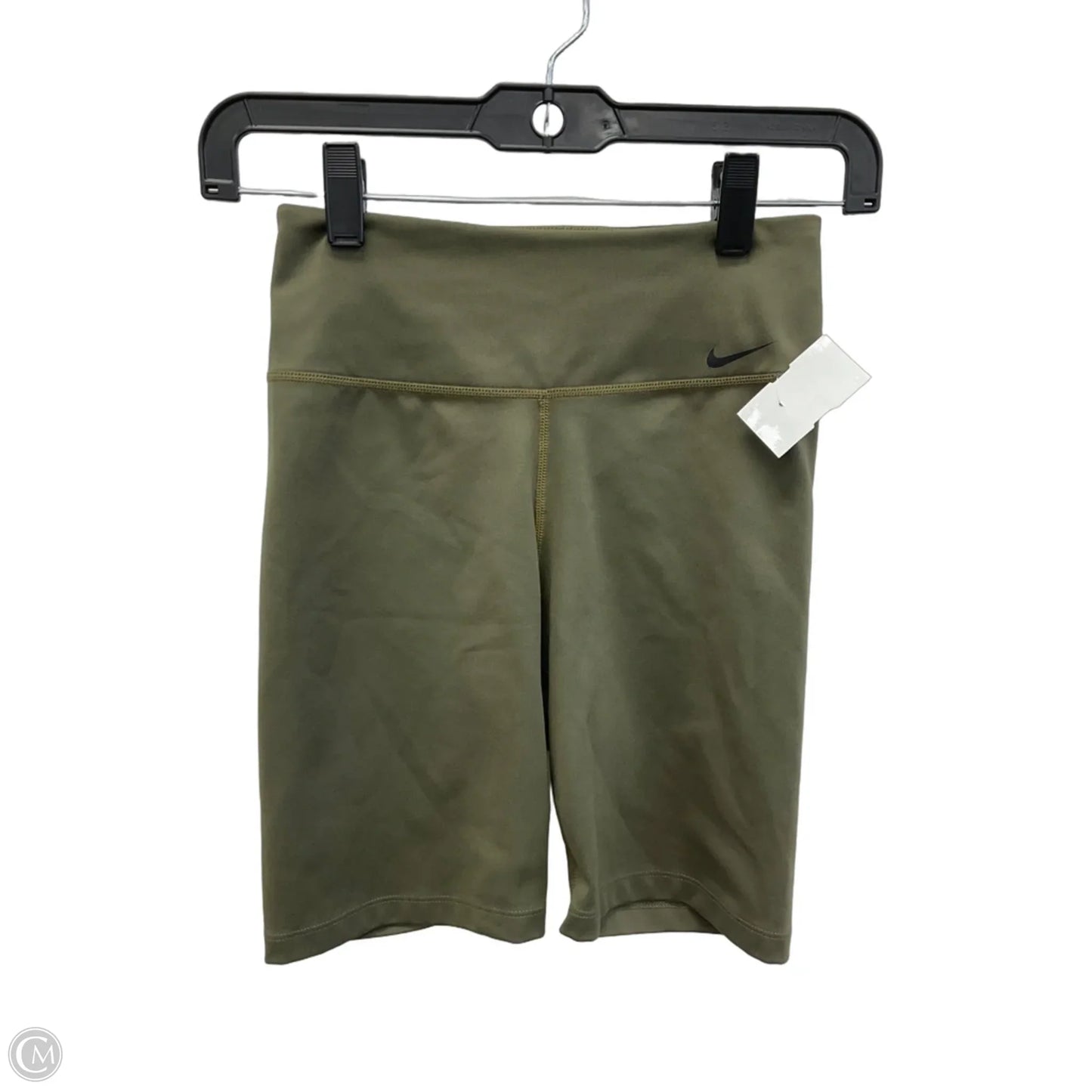 Athletic Shorts By Nike Apparel In Green, Size: Xs
