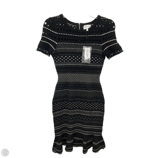 Dress Designer By Milly In Black & White, Size: S