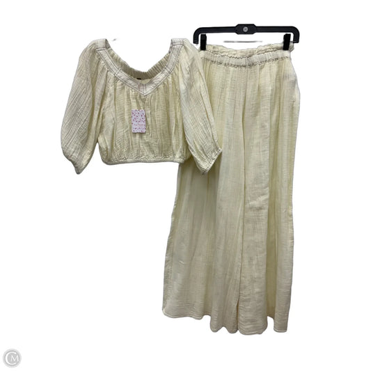 Pants Lounge By Free People In White, Size: 4