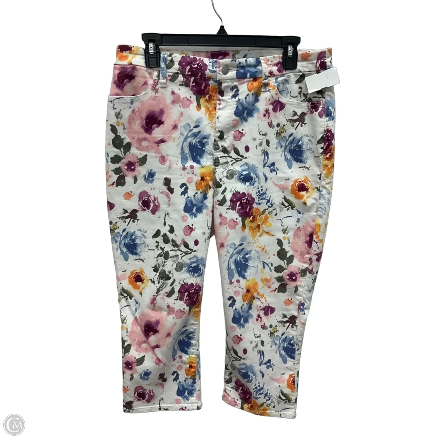 Capris By Chicos In White, Size: 10
