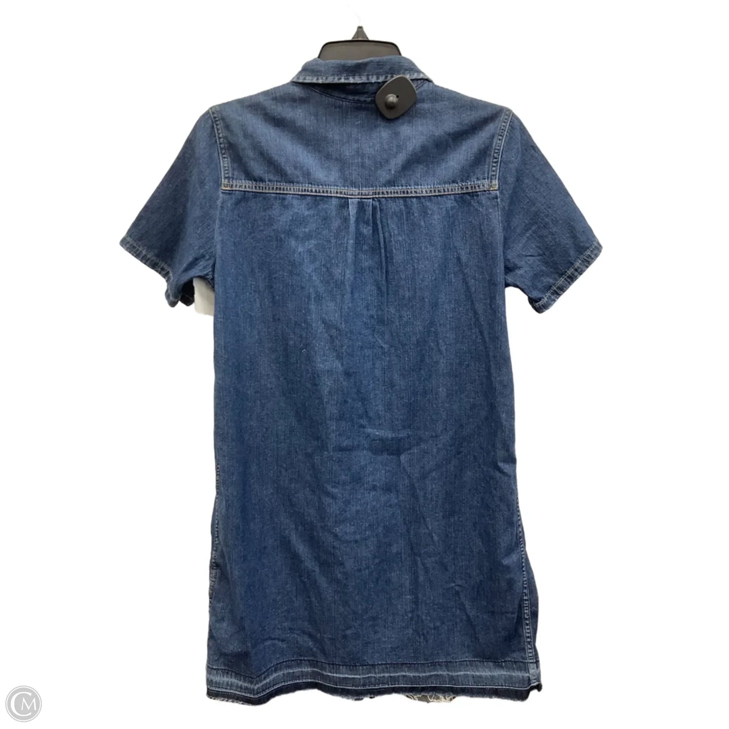 Dress Casual Short By Levis In Blue Denim, Size: S