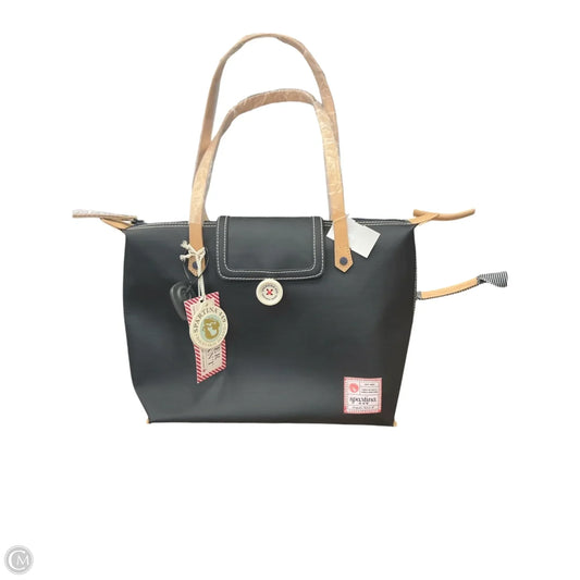 Handbag Leather By Spartina, Size: Large