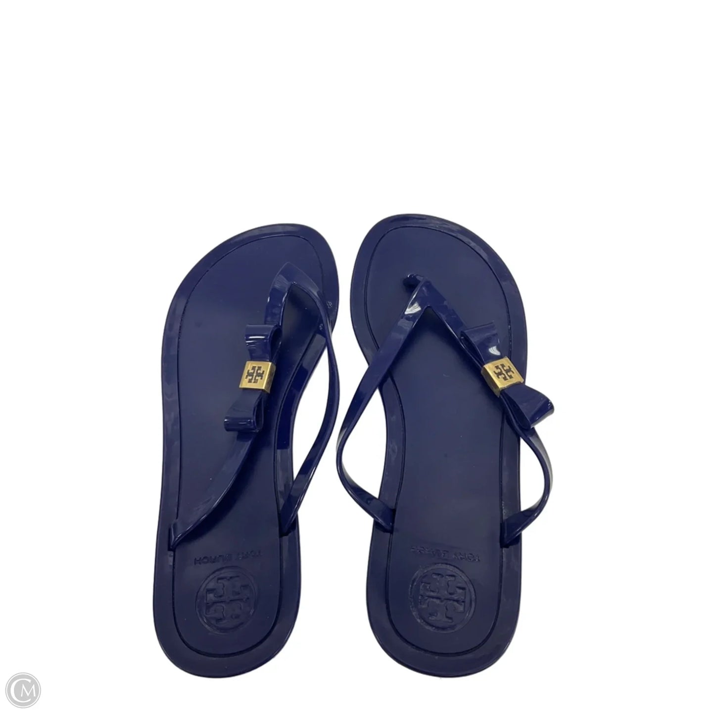Sandals Designer By Tory Burch In Blue, Size: 6