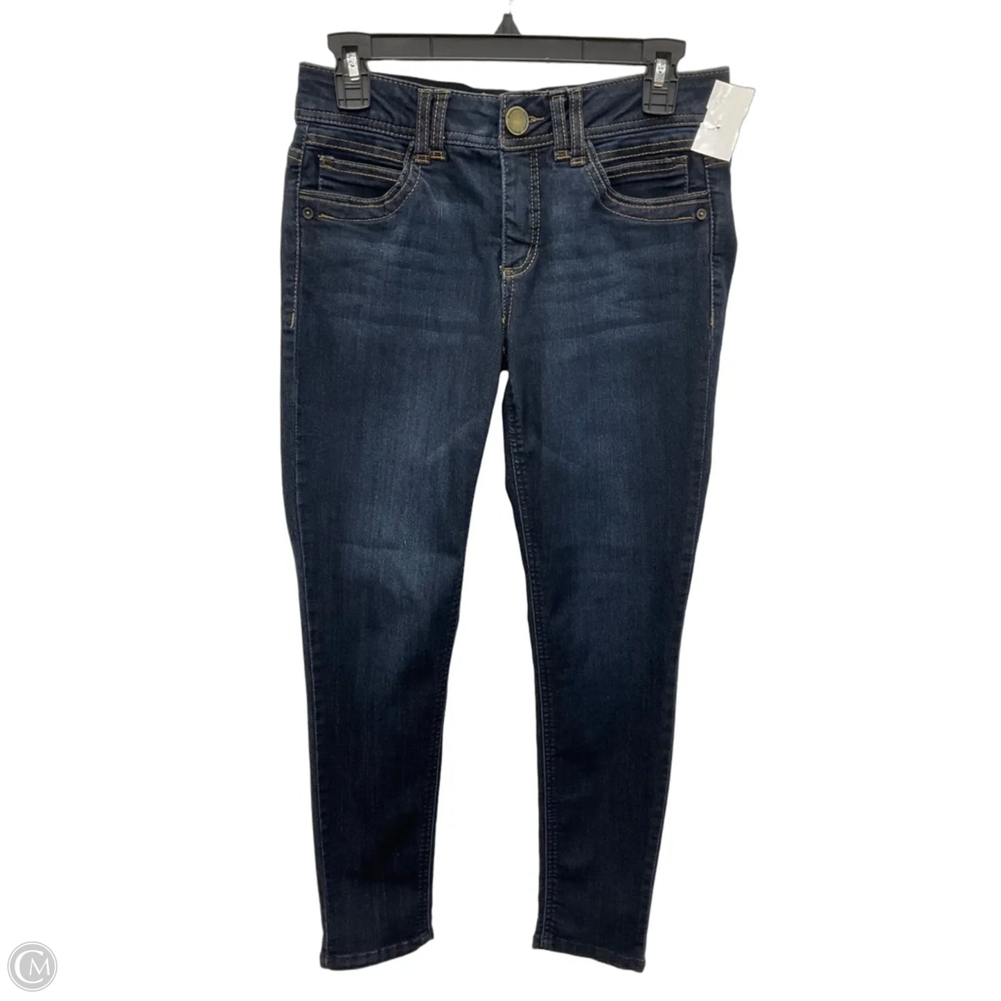 Jeans Skinny By Democracy In Blue Denim, Size: 4
