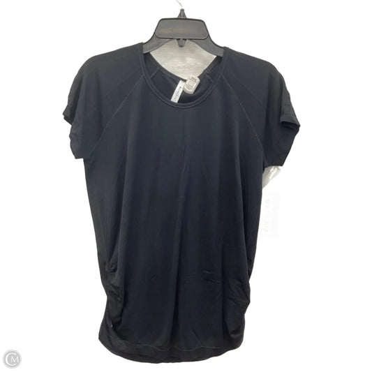 Top Short Sleeve By Lululemon In Black, Size: Xl
