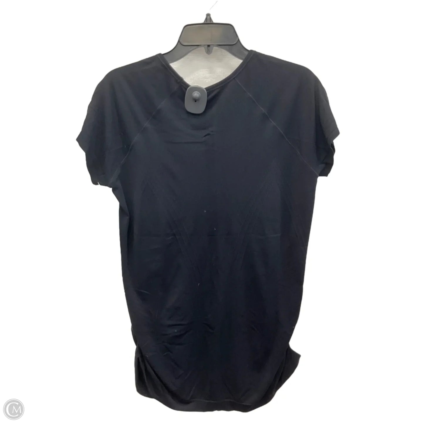 Top Short Sleeve By Lululemon In Black, Size: Xl