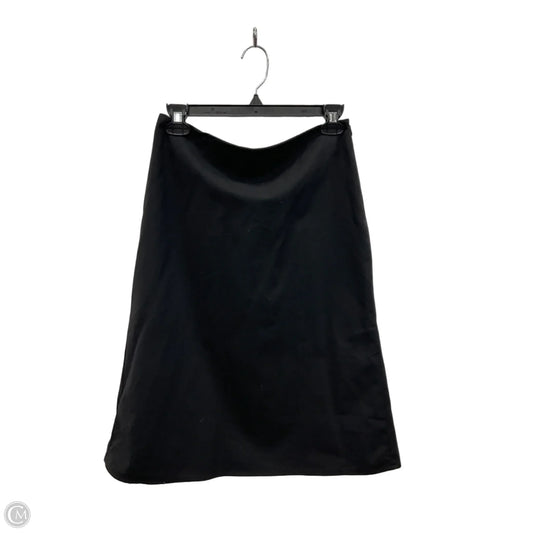 Skirt Midi By Banana Republic In Black, Size: 2