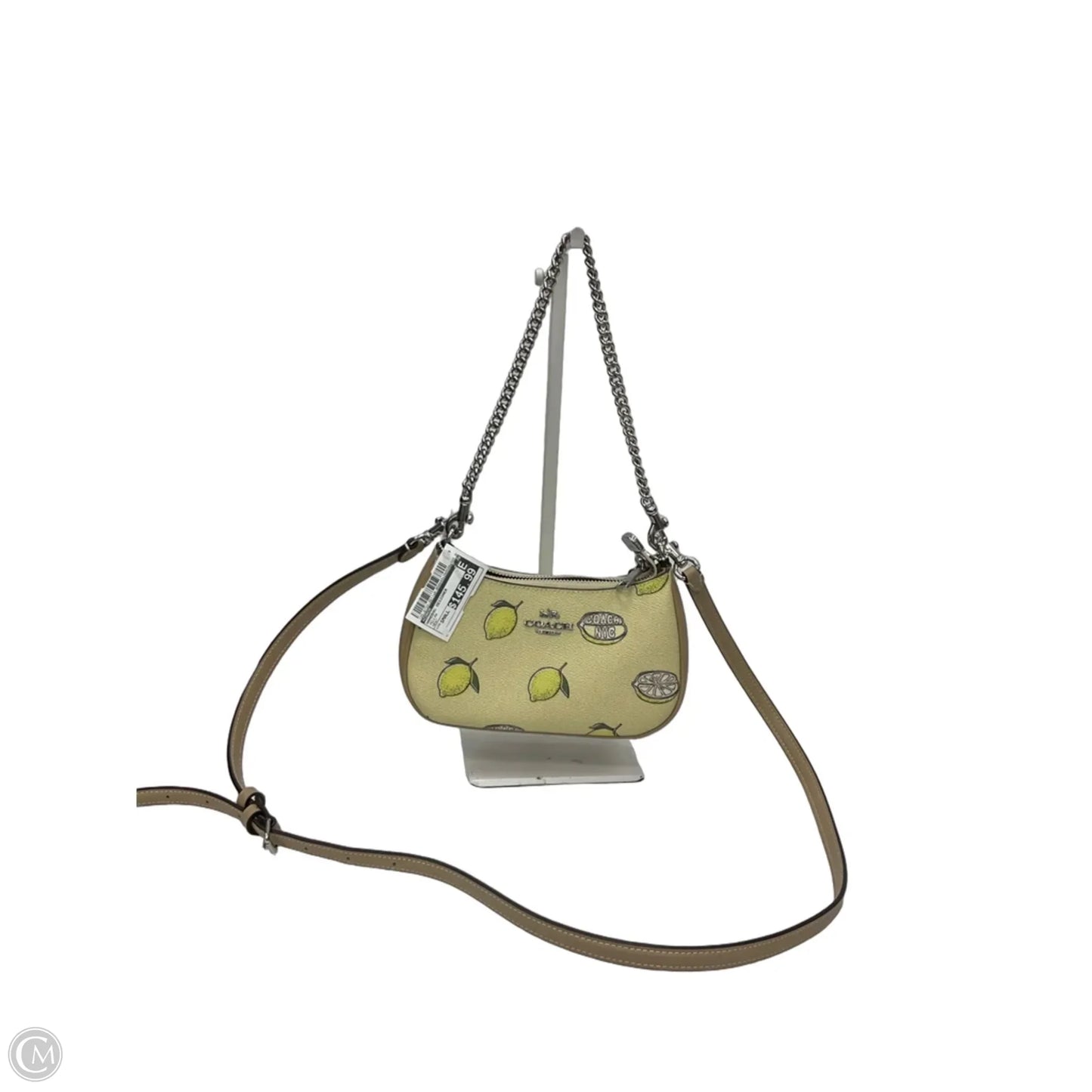 Handbag Designer By Coach, Size: Small