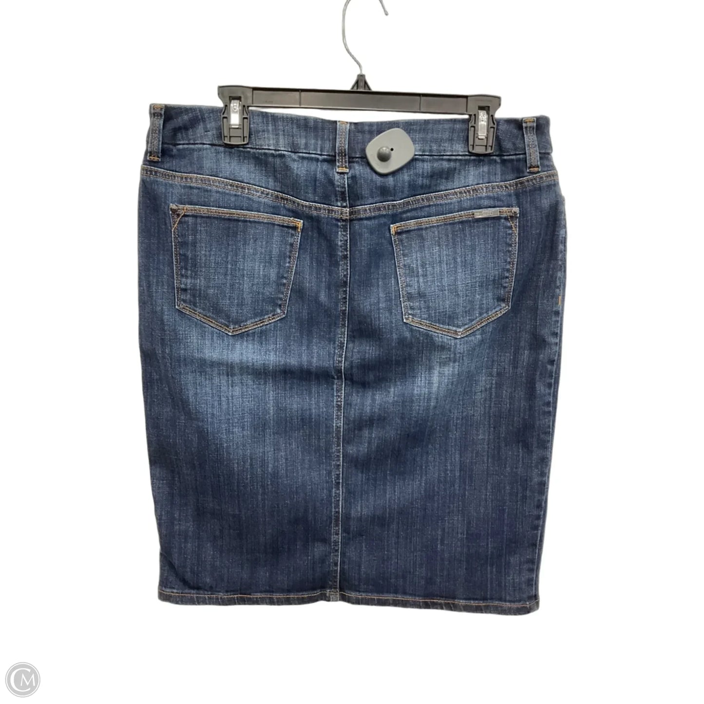 Skirt Mini & Short By Chicos In Blue, Size: L