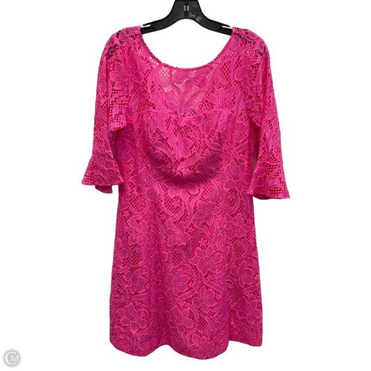 Dress Designer By Lilly Pulitzer In Pink, Size: L