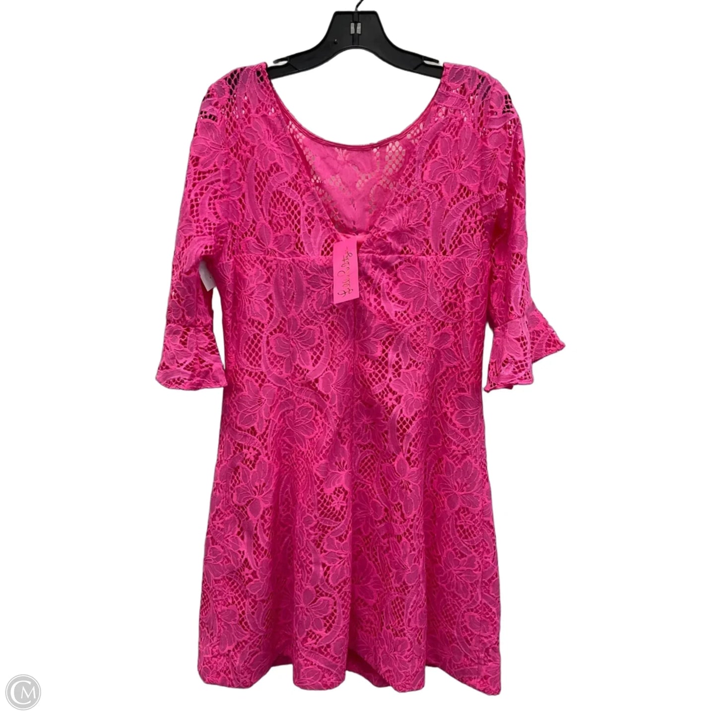 Dress Designer By Lilly Pulitzer In Pink, Size: L