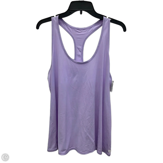 Tank Top Designer By Lilly Pulitzer In Purple, Size: Xl