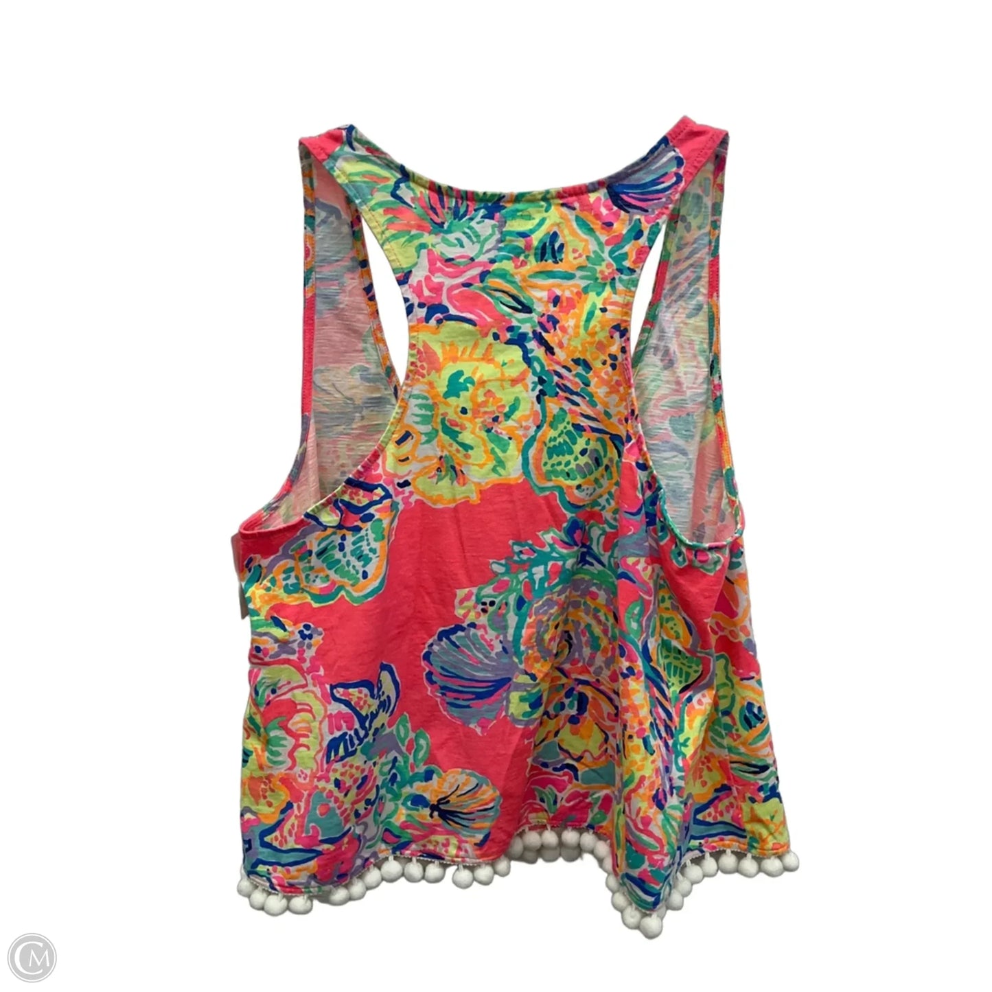 Tank Top Designer By Lilly Pulitzer In Orange, Size: M