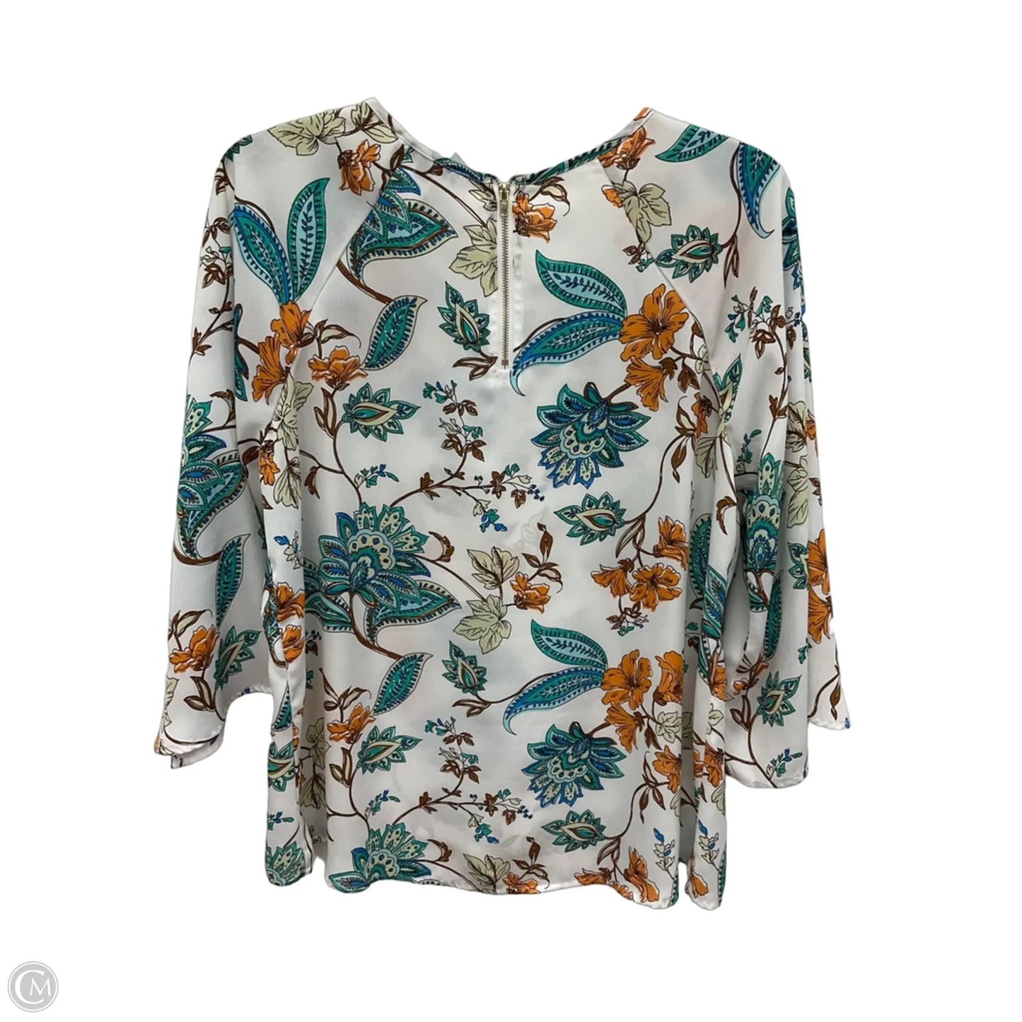 Top Long Sleeve By Papermoon In White, Size: M