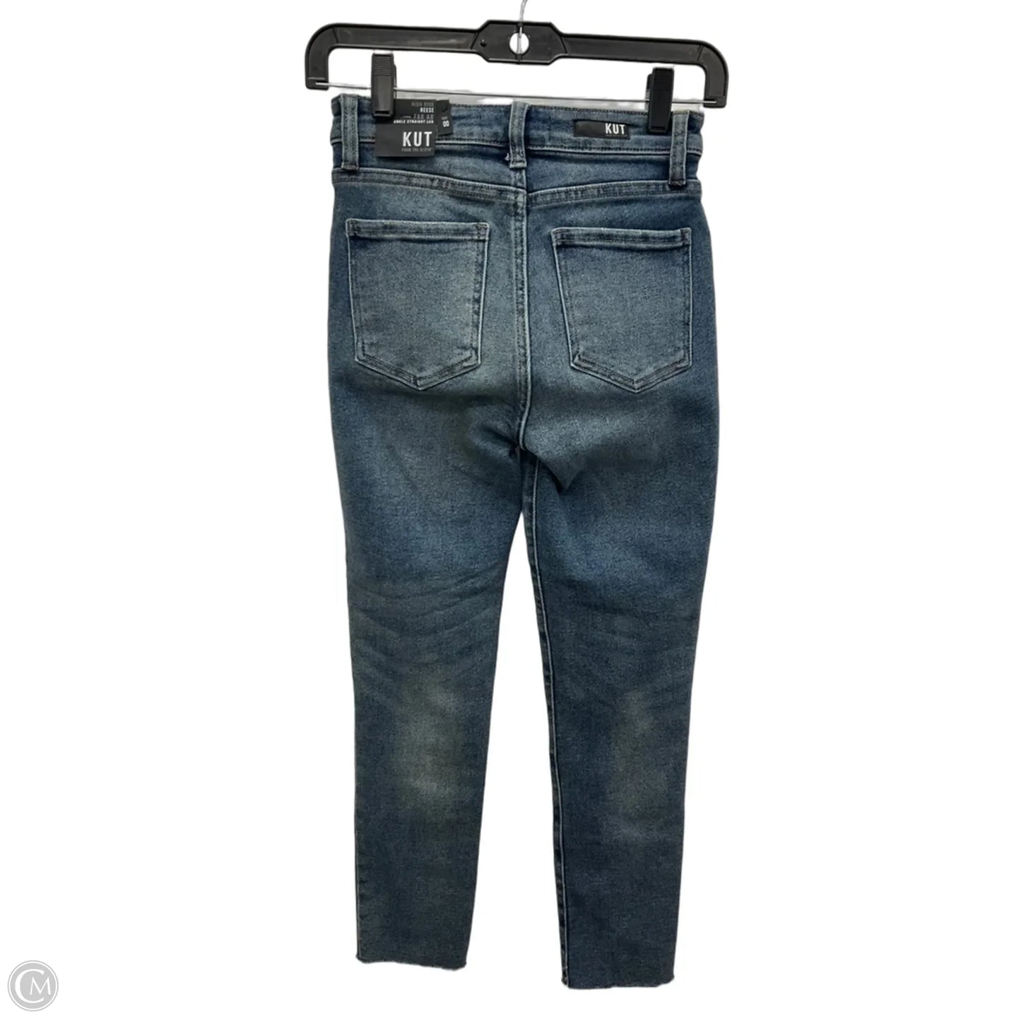 Jeans Skinny By Kut In Blue Denim, Size: 0