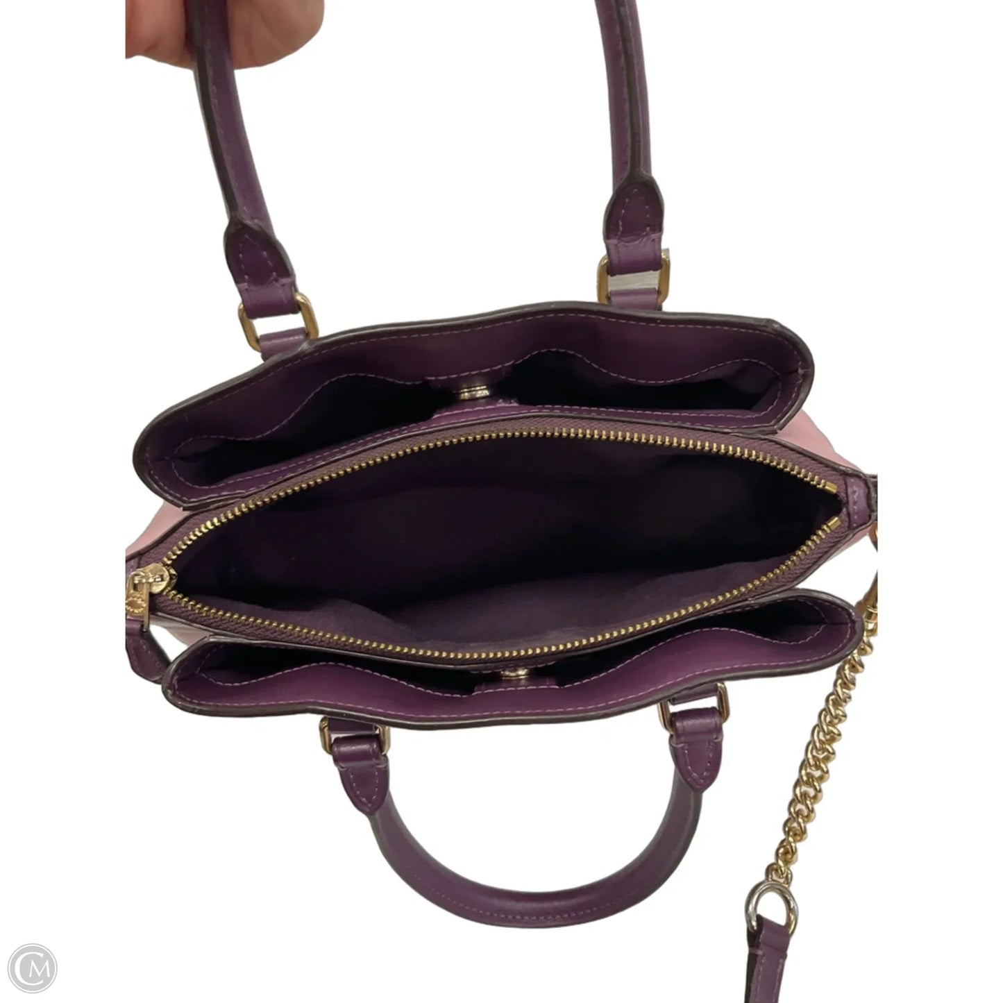 Handbag Designer By Coach, Size: Medium