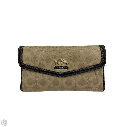 Wallet Designer By Coach, Size: Large