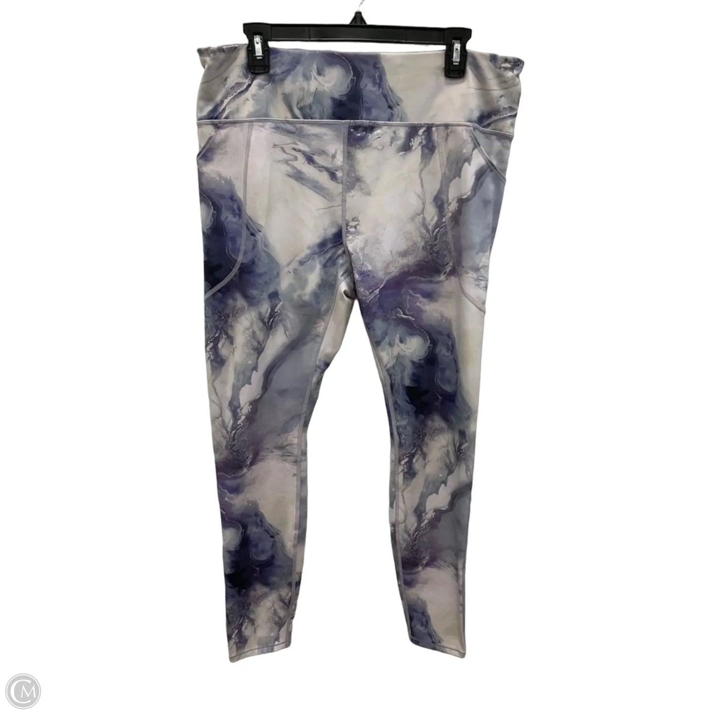 Athletic Leggings By Duluth Trading In Purple, Size: Xl