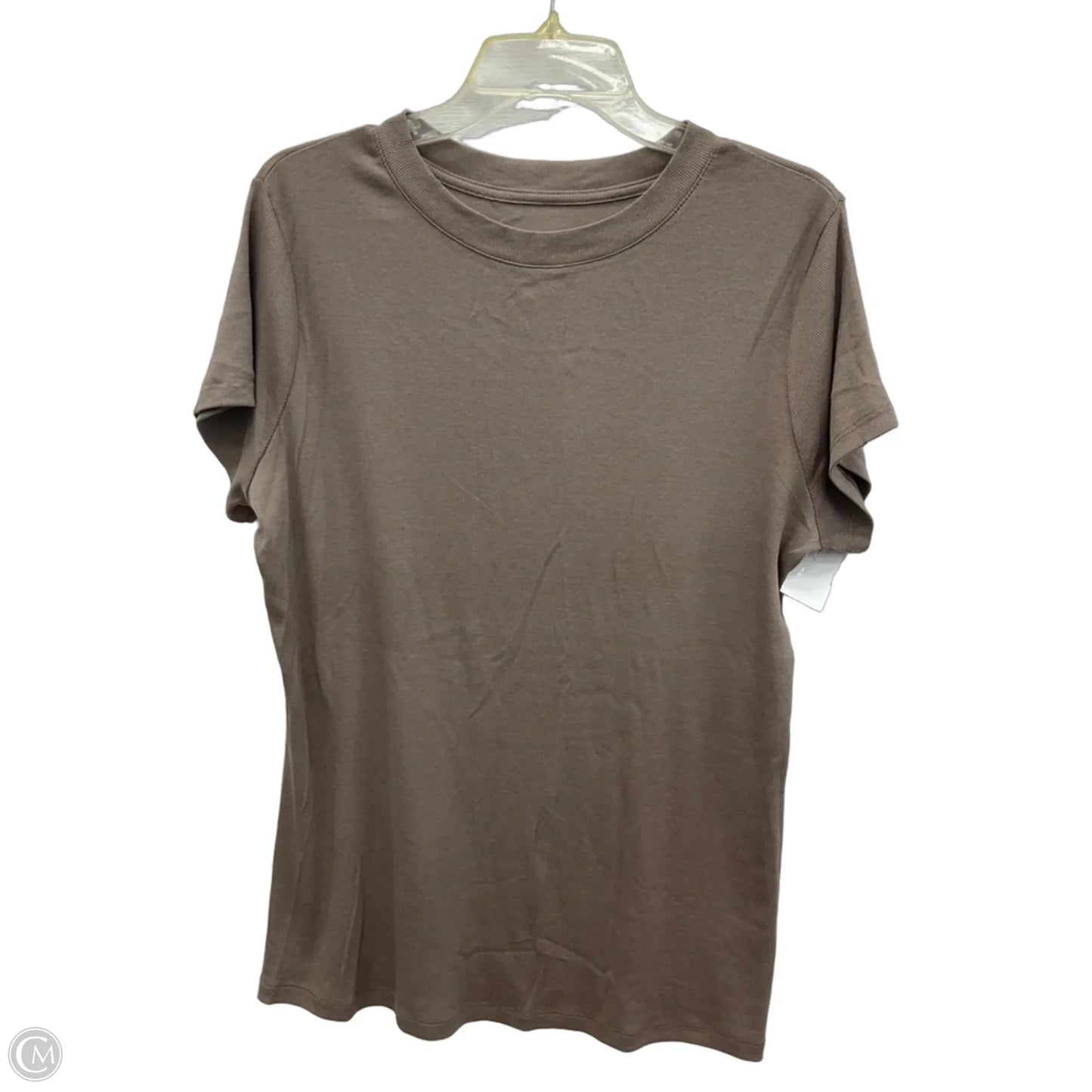 Top Short Sleeve By A New Day In Brown, Size: Xxl