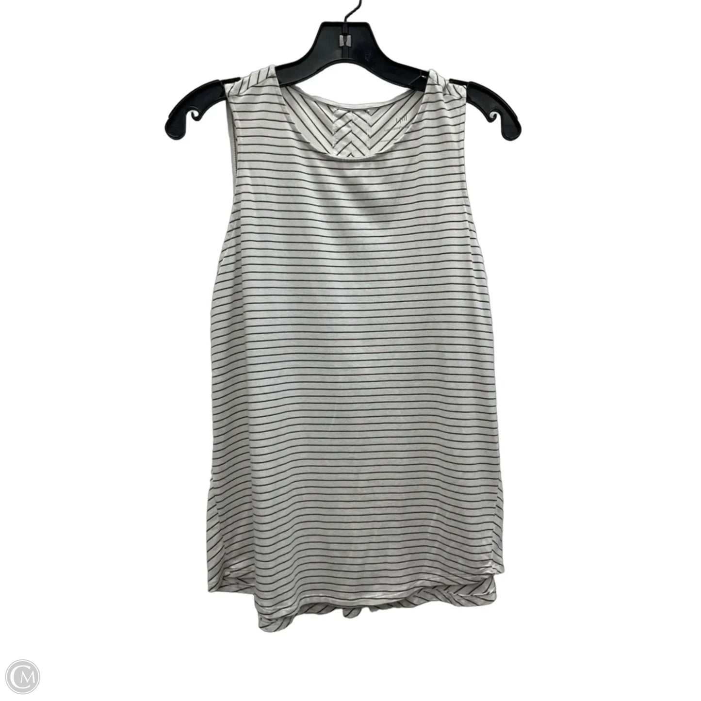 Top Sleeveless By J. Jill In Striped Pattern, Size: M
