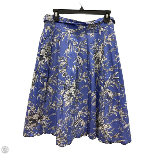 Skirt Midi By Talbots In Blue, Size: 12