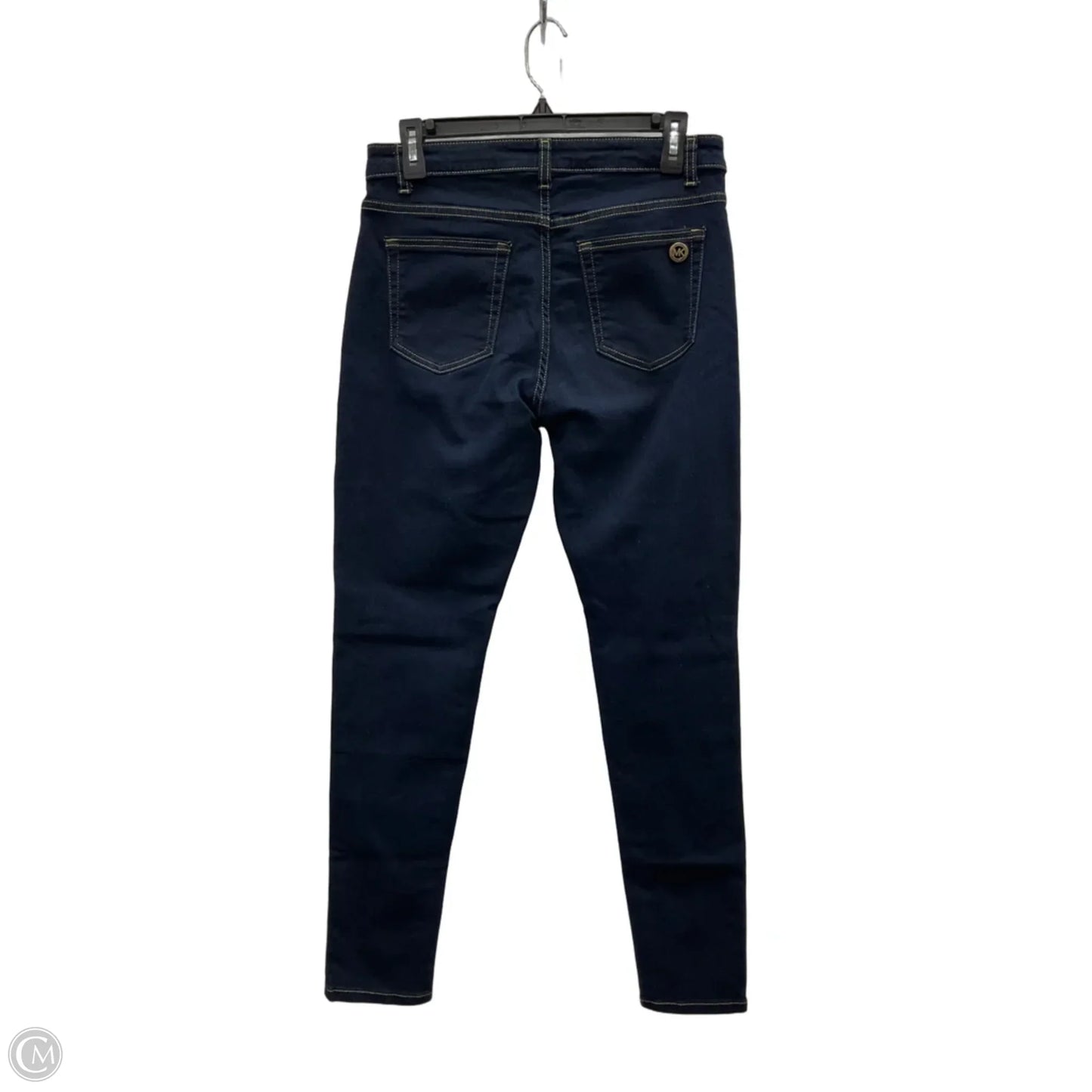 Jeans Skinny By Michael By Michael Kors In Blue Denim, Size: 8