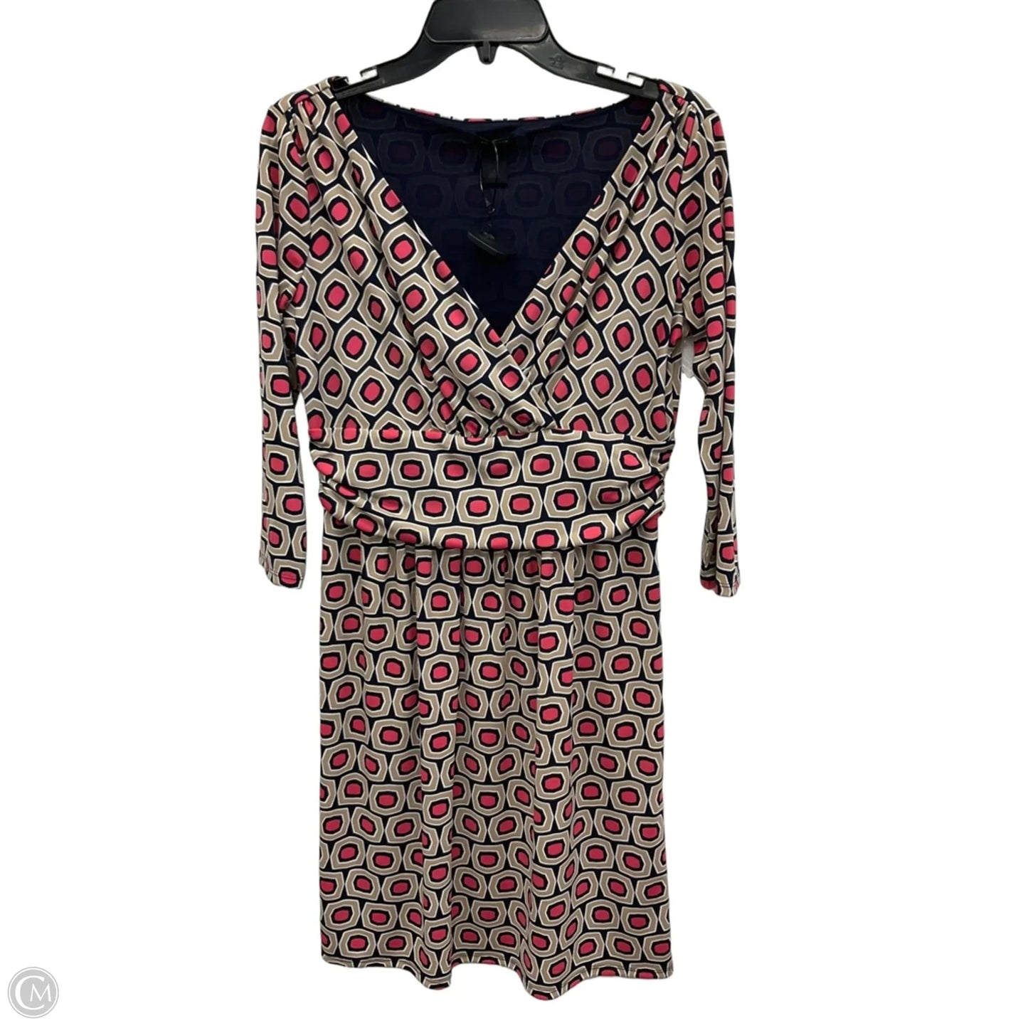 Dress Casual Short By Ann Taylor In Beige, Size: M