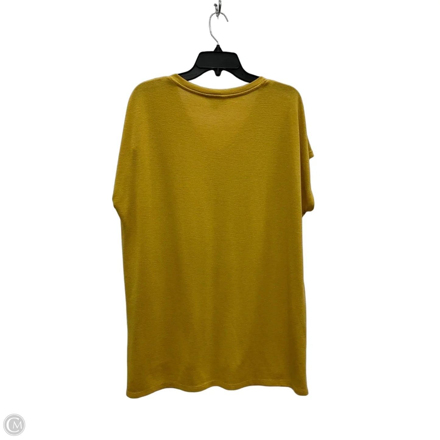 Top Sleeveless By Orvis In Yellow, Size: Xxl