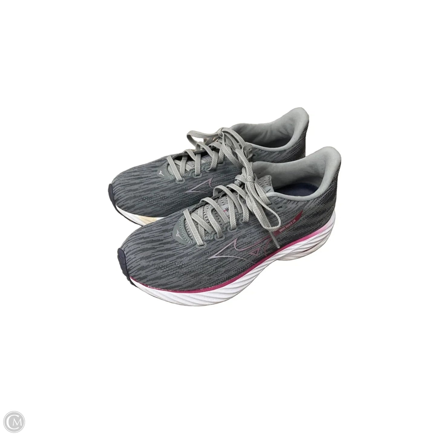 Shoes Athletic By Mizuno In Grey, Size: 8