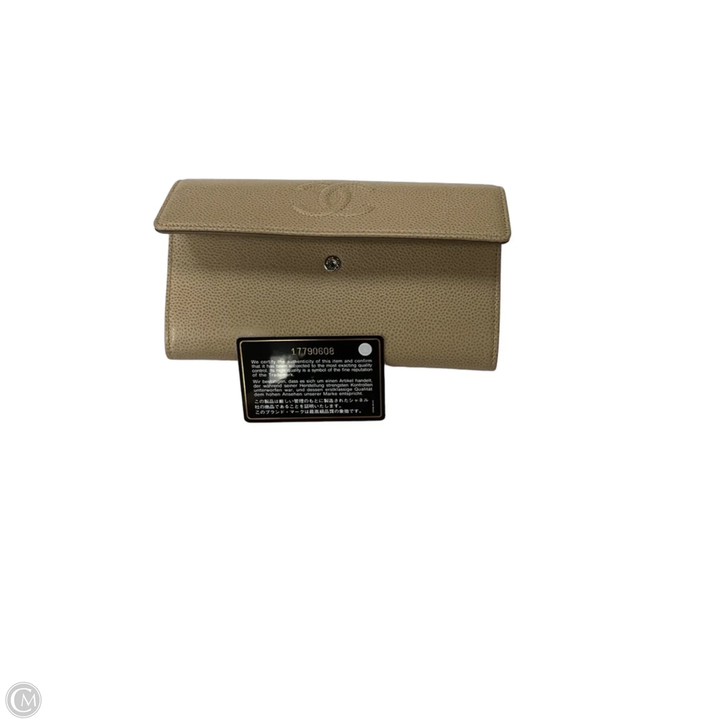 Wallet Luxury Designer By Chanel, Size: Medium