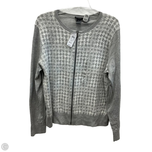 Cardigan By Ann Taylor In Grey, Size: Xl