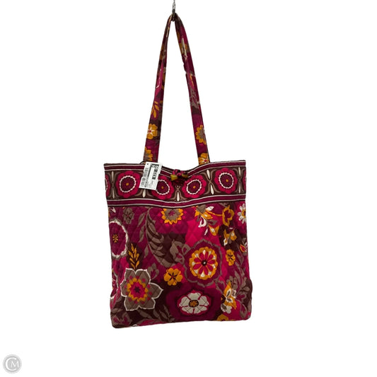 Handbag By Vera Bradley, Size: Large