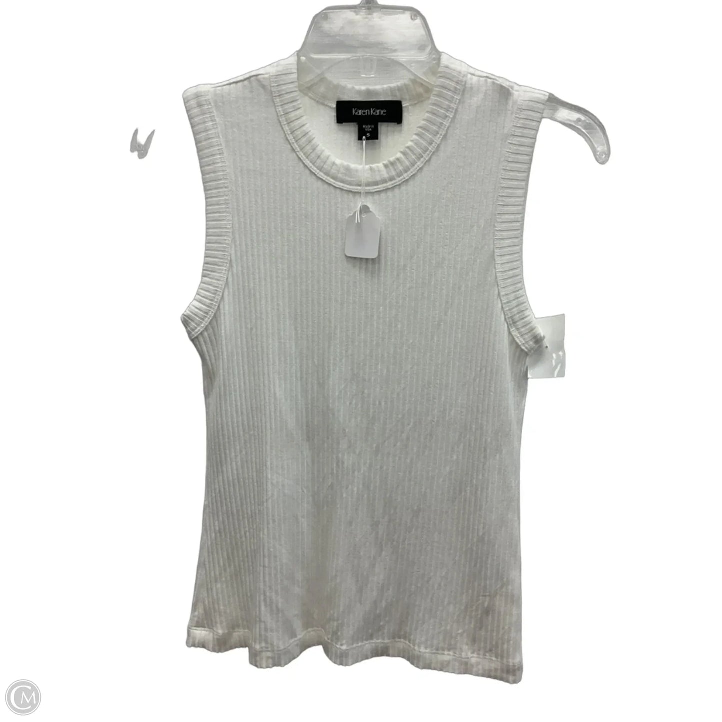 Top Sleeveless Basic By Karen Kane In White, Size: S