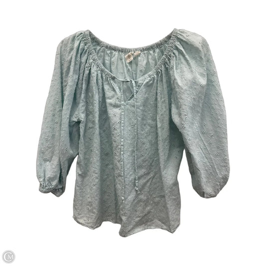 Top Long Sleeve By Joie In Blue, Size: M