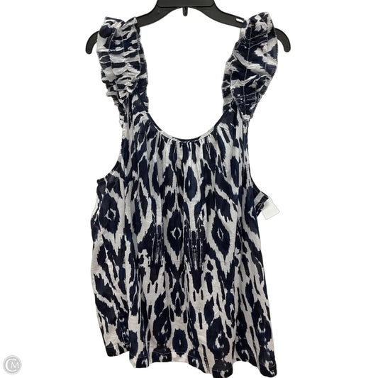 Top Sleeveless By Lane Bryant In Blue, Size: 4x