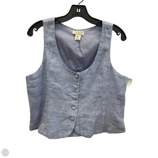 Top Sleeveless By Rachel Zoe In Blue, Size: L