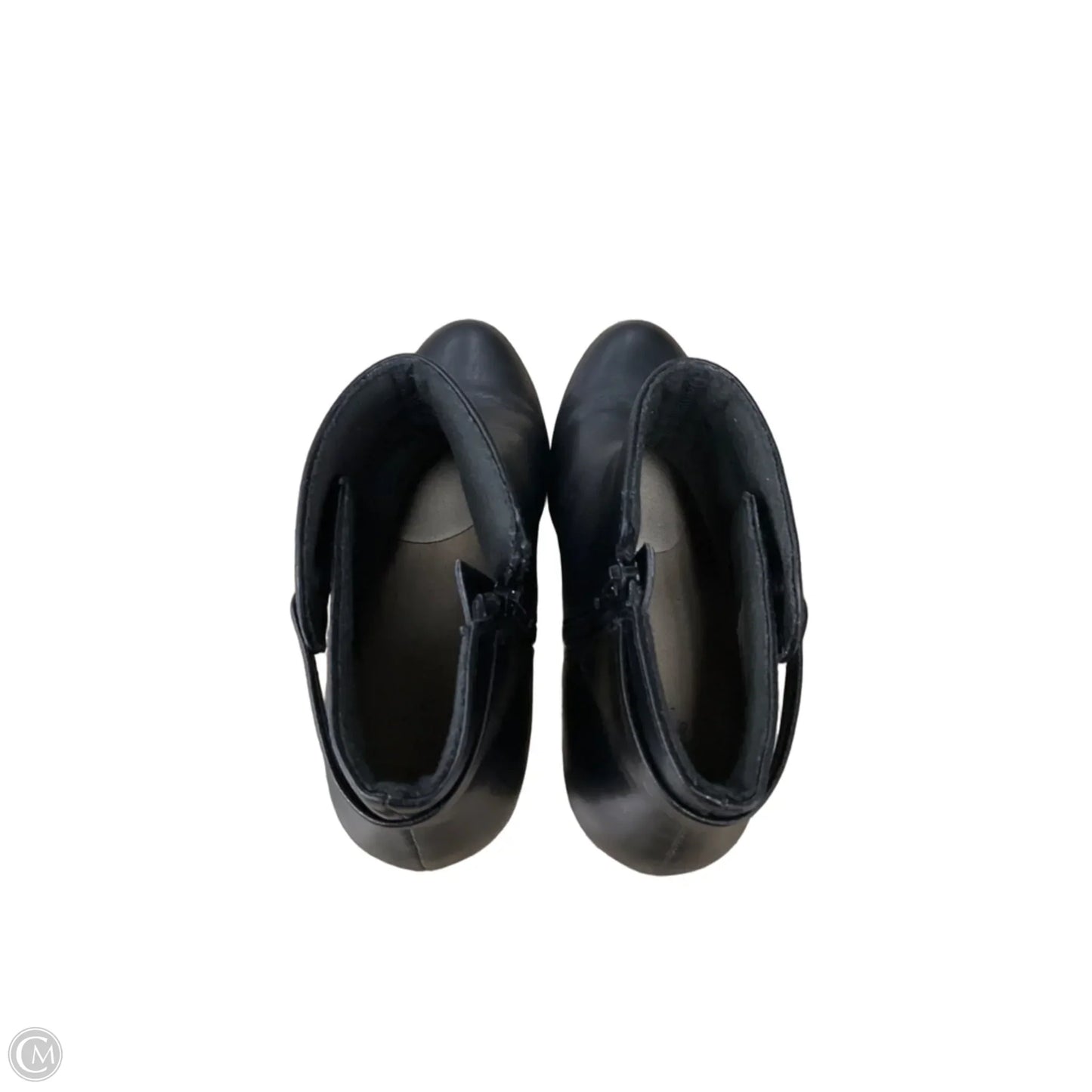 Boots Ankle Heels By Clarks In Black, Size: 7