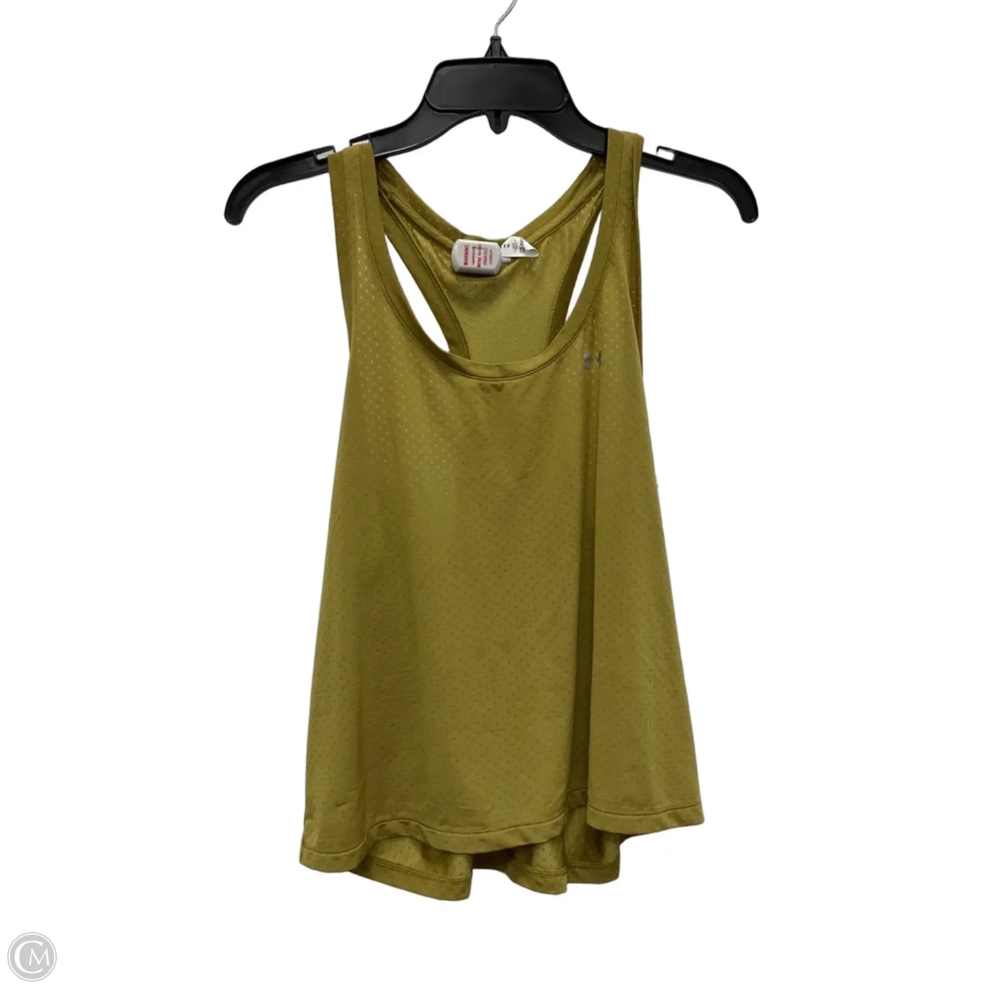 Athletic Tank Top By Under Armour In Green, Size: M
