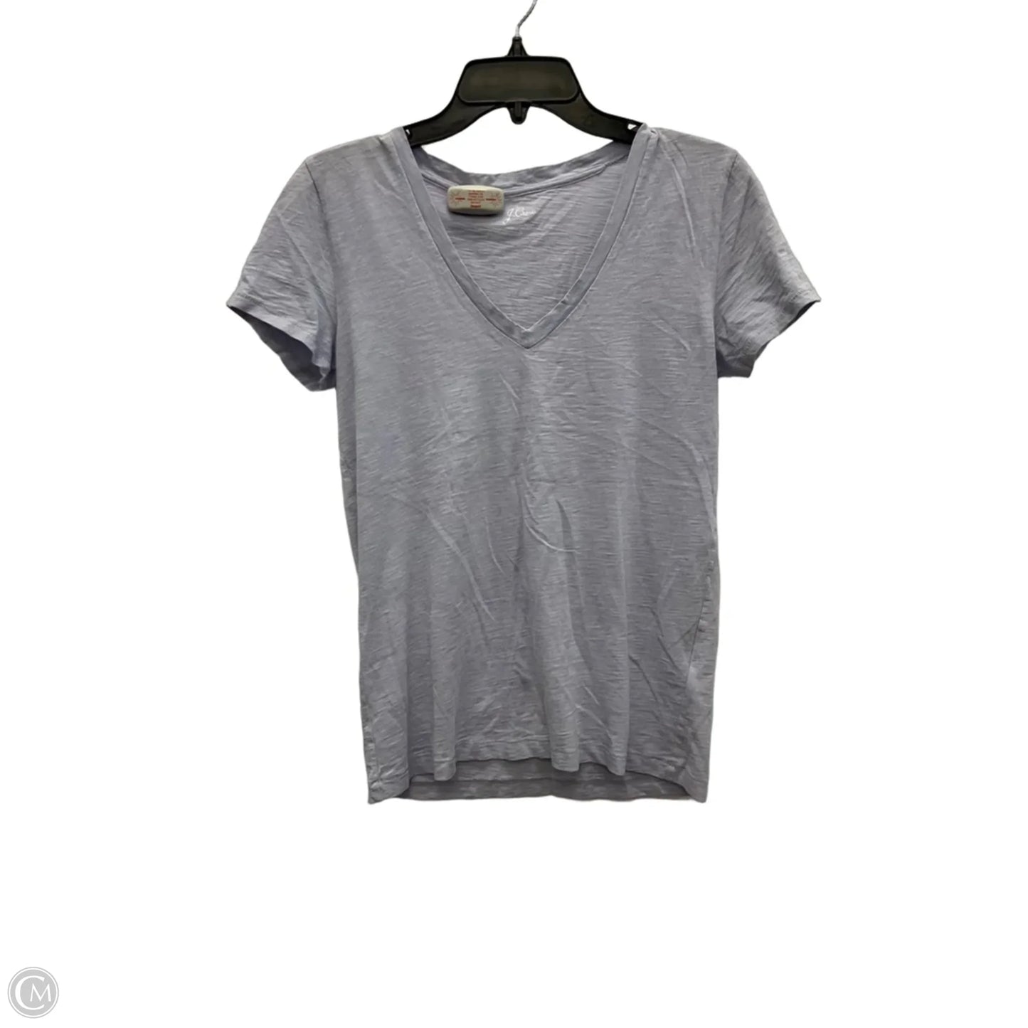 Top Short Sleeve Basic By J. Crew In Purple, Size: S