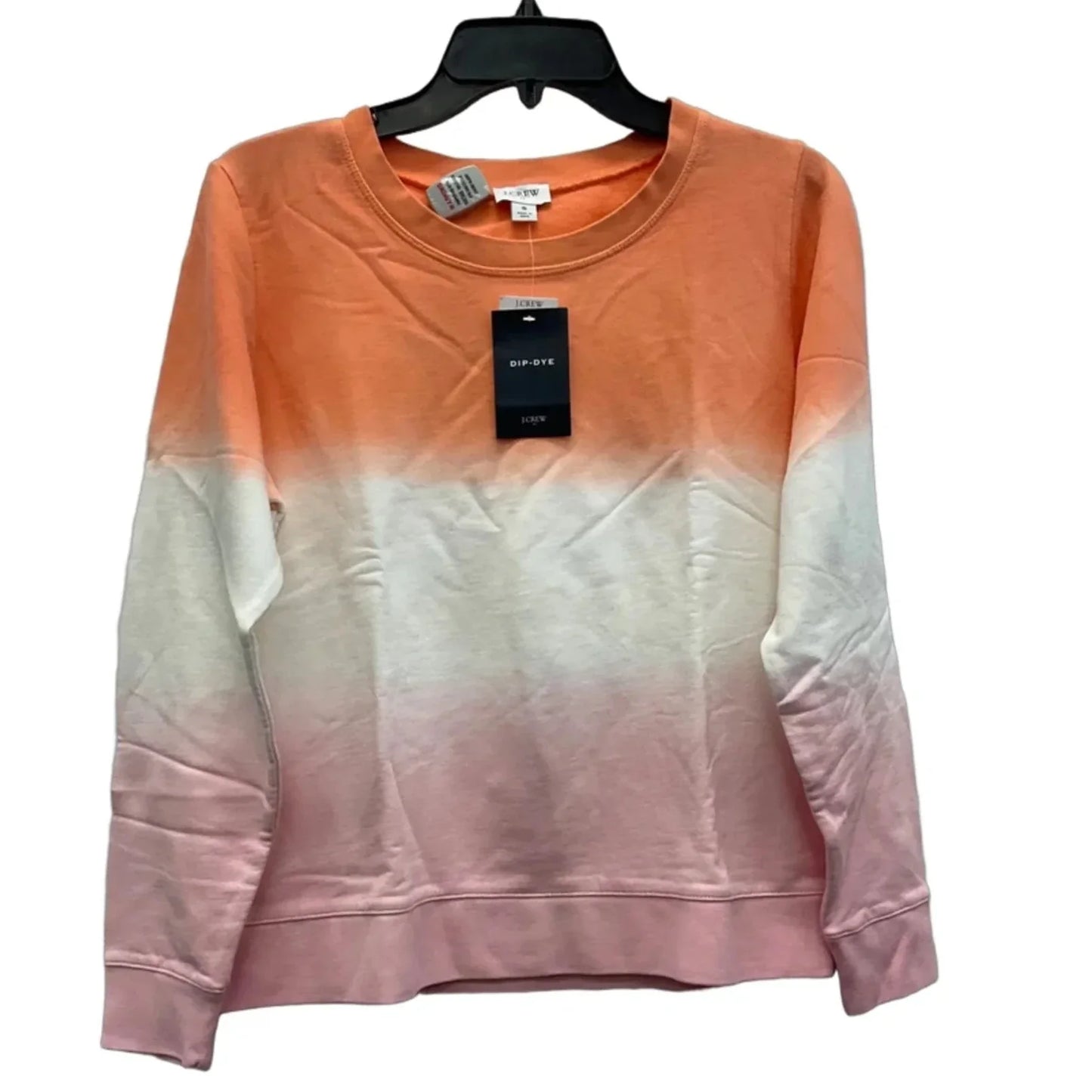 Sweatshirt Crewneck By J. Crew In Orange, Size: S