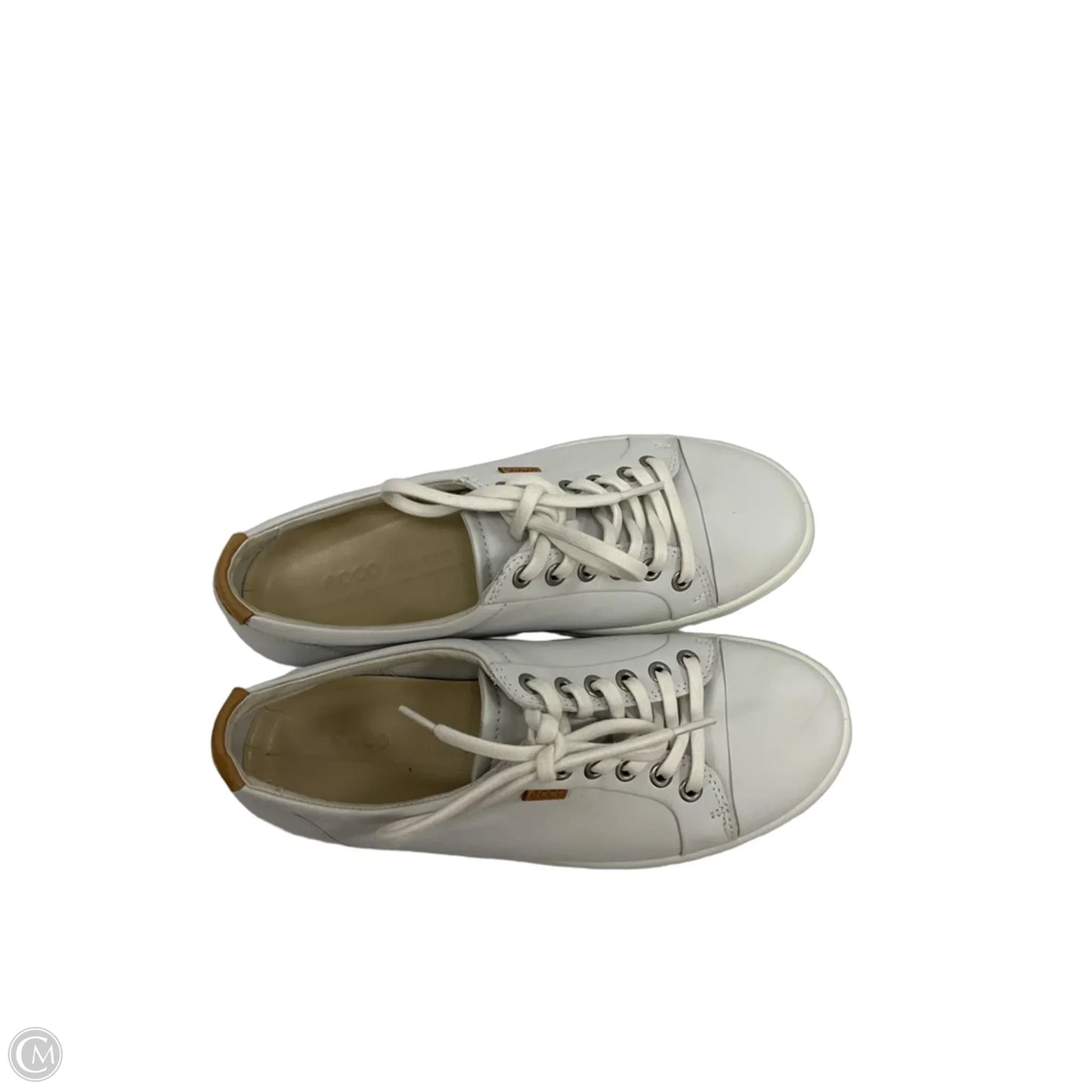 Shoes Sneakers By Ecco In White, Size: 7.5