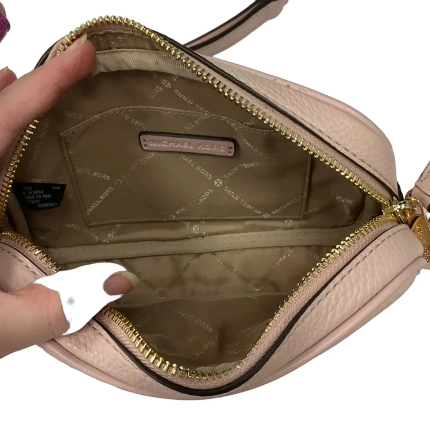 Crossbody Designer By Michael Kors, Size: Small