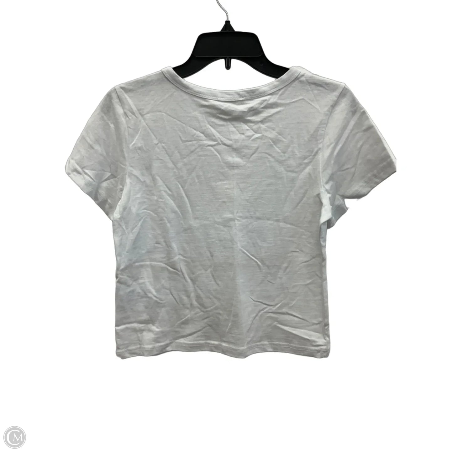 Top Short Sleeve Basic By Pilcro In White, Size: Xs