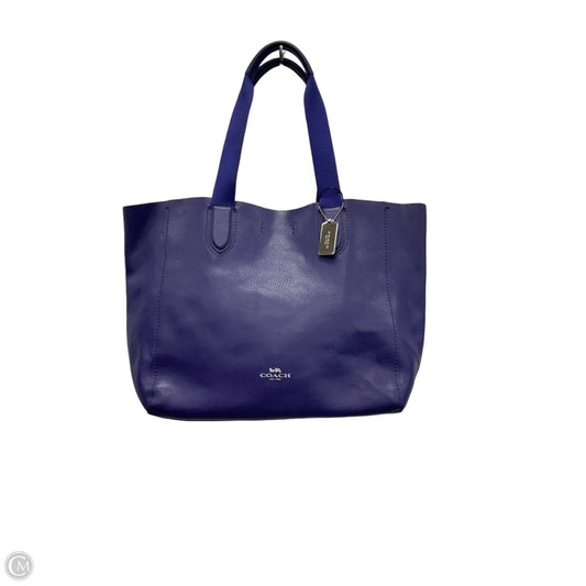 Tote Designer By Coach, Size: Large